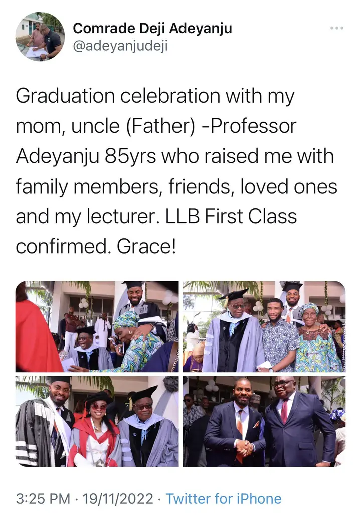 Nigerians react as Amaechi graduates from LP Yusuf Datti’s Baze University [photos]