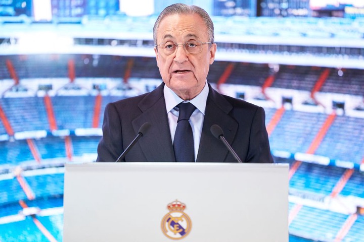 Real Madrid's president is Florentino Perez.