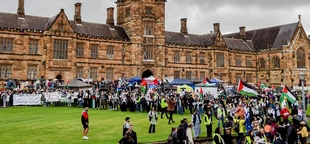 Anti-Israel college protests spread to Australia as encampments pop up
