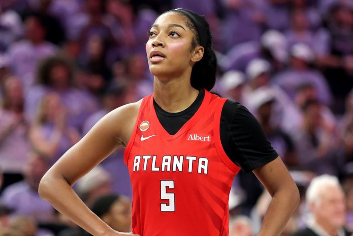 Angel Reese was accused of giving up in the final seconds of the Dream's loss on Saturday