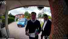 In a on TikTok Lord Cameron, the former PM, was shown rocking up to a suburban home. He then left a characteristically polite message and a leaflet when he found there was no one home.