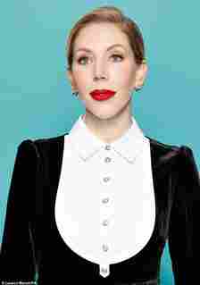 Dermot, 51, is set to front his new series alongside comedian Katherine Ryan, 41 (pictured)