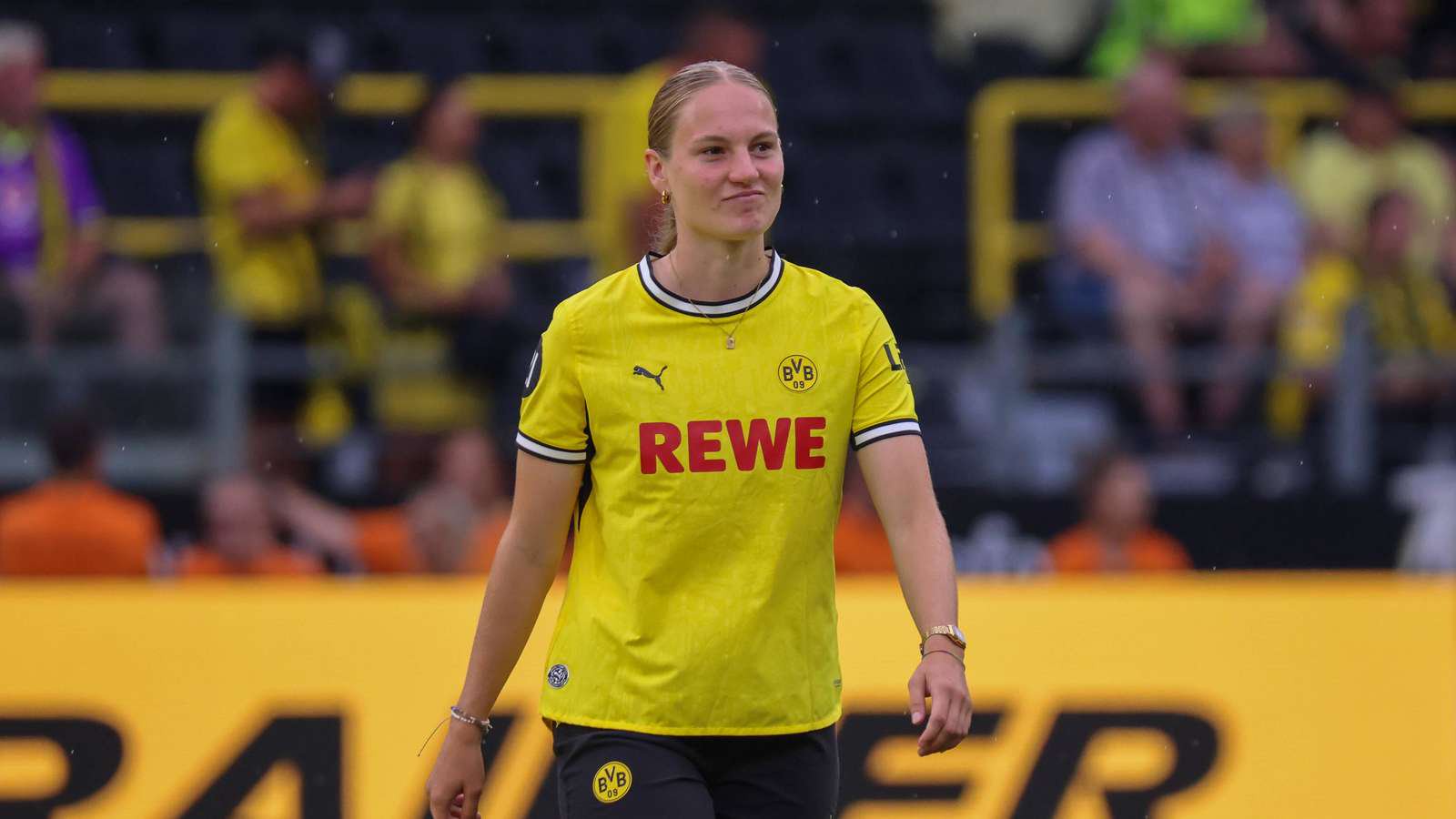 Annika Enderle freut sich. 