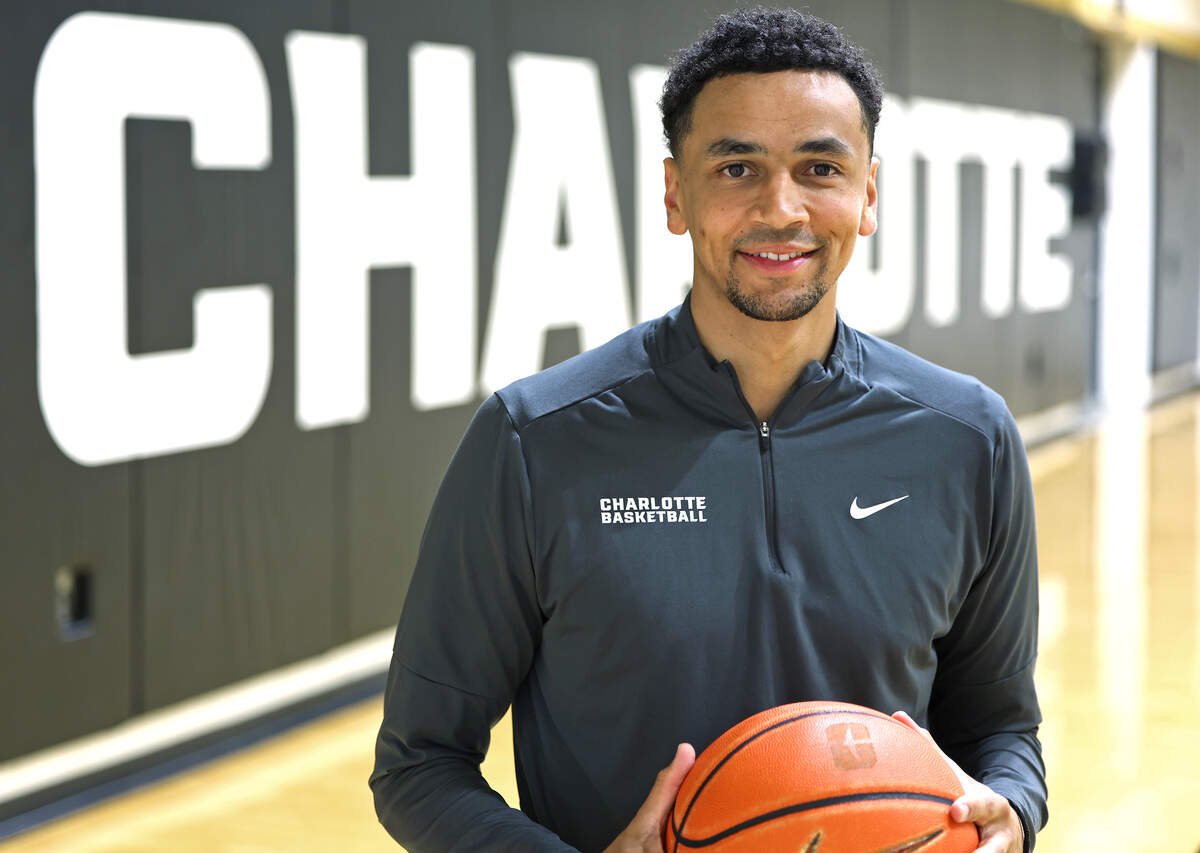 Former North Carolina Tar Heels guard and current Charlotte 49ers assistant coach Marcus Paige on the Charlotte campus.