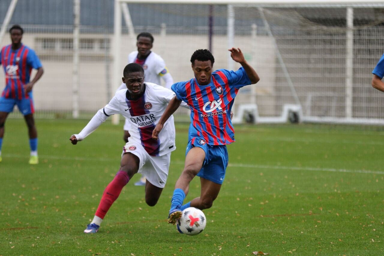 Abdoulaye Baldé, le numéro 6 du Stade Malherbe.