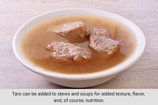 simple ways to include taro roots in your diet