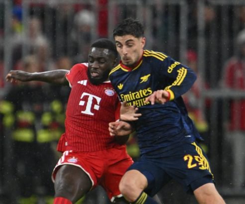 Bayern Munich v Arsenal