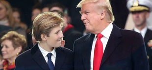 Trump says son Barron, 18, likes politics and gives him advice: ‘He’s a smart one’