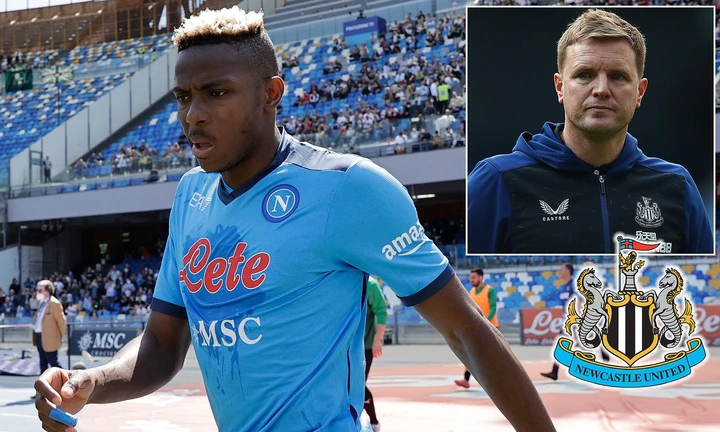 Newcastle join Manchester United in the race for Napoli striker Victor Osimhen | Daily Mail Online