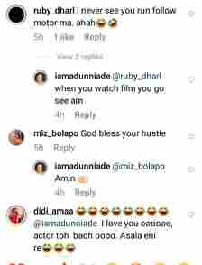 "God Bless Your Hustle" Reactions As Nollywood Actress, Adunni Ade Hawks Walnut On The Street 13