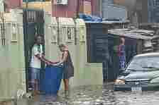 Lagos state govt seals house over emptying of waste into flood