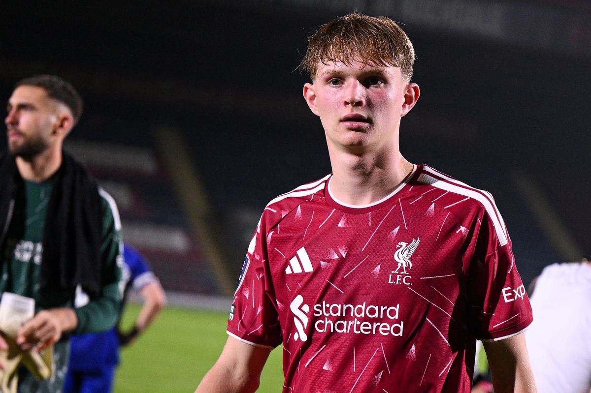 Liverpool striker Will Wright