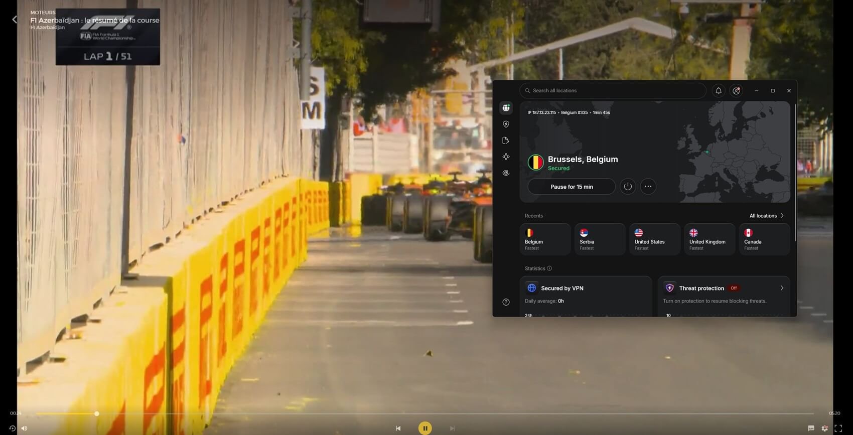 Nordvpn F1 Live Stream Rtbf Auvio
