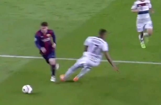 Lionel Messi completely embarrassed Jerome Boateng in the Champions League