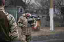 ukrainian military keep defence in donetsk oblast