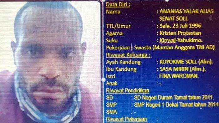 Senat Soll alias Ananias Yalak (istimewa)