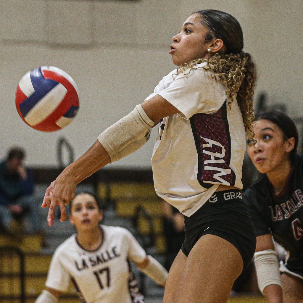 Courtney Sims, La Salle Girls Volleyball
