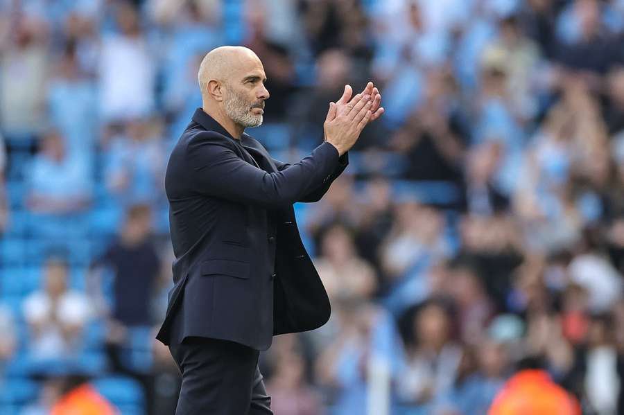Man City boss Enzo Maresca.