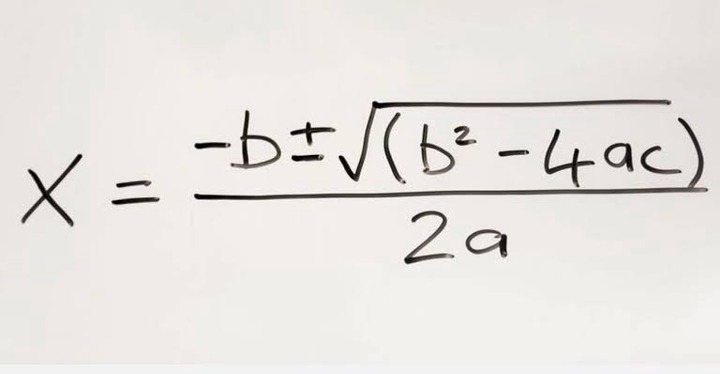 What Is Almighty Formula In Mathematics