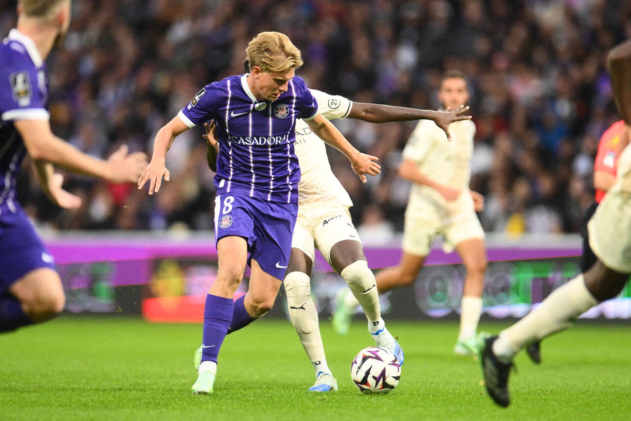 Toulouse et Troyes ont joué au coude à coude toute la rencontre.