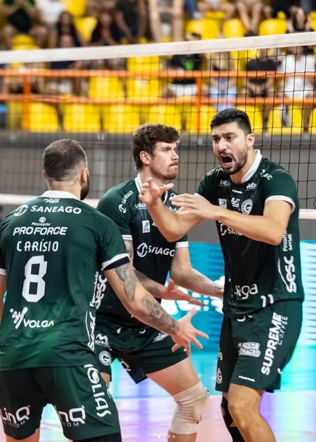 O Goiás vai em busca de repetir campanha histórica na Superliga.