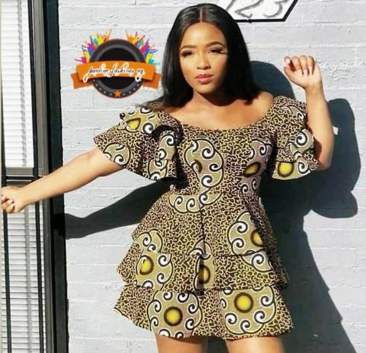 Ankara styles to hide big outlet tummy