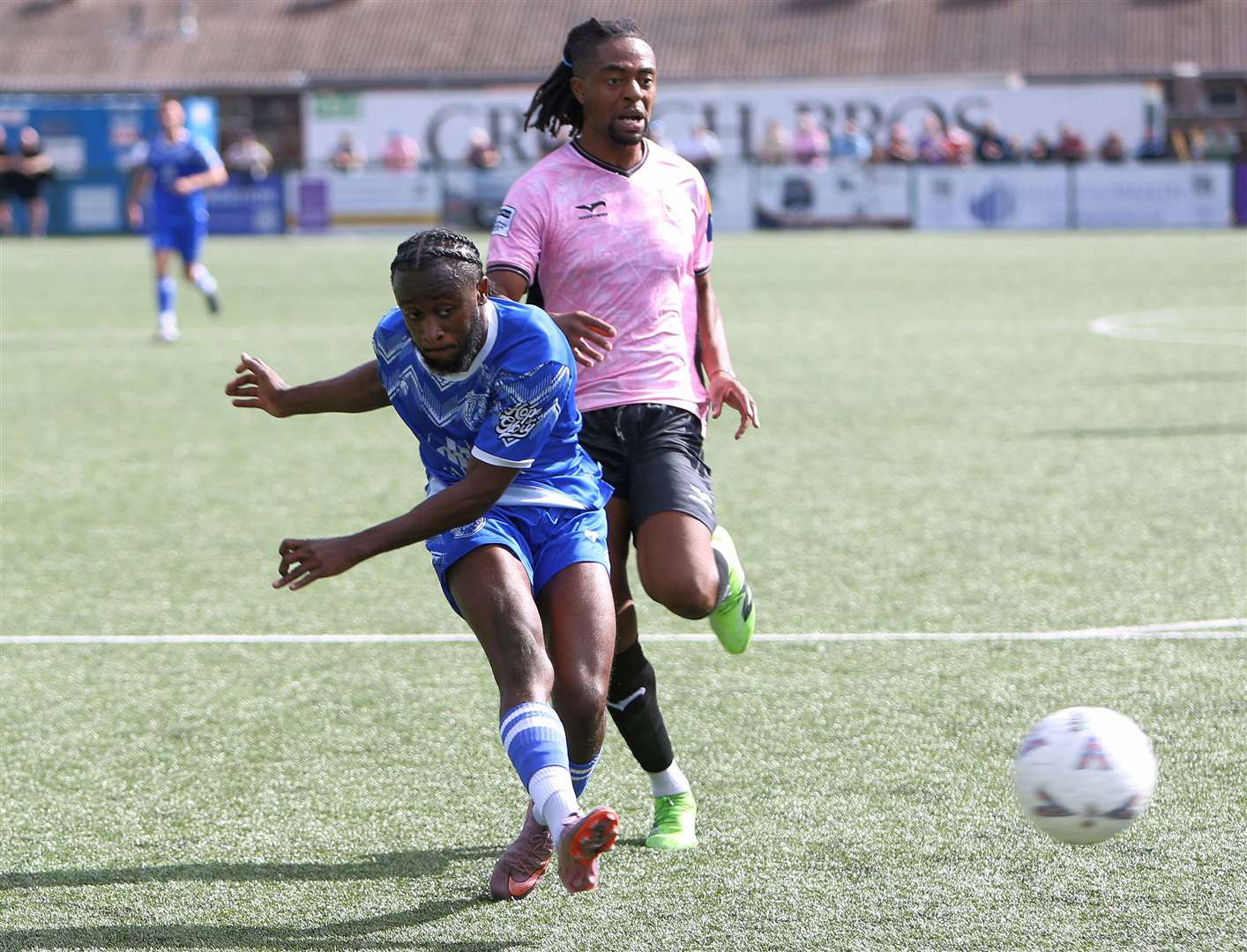 Jephte Tanga - was among the goals as Tonbridge got a 2-1 Kent Senior Cup success against Charlton under-21s in midweek. Picture: David Couldridge