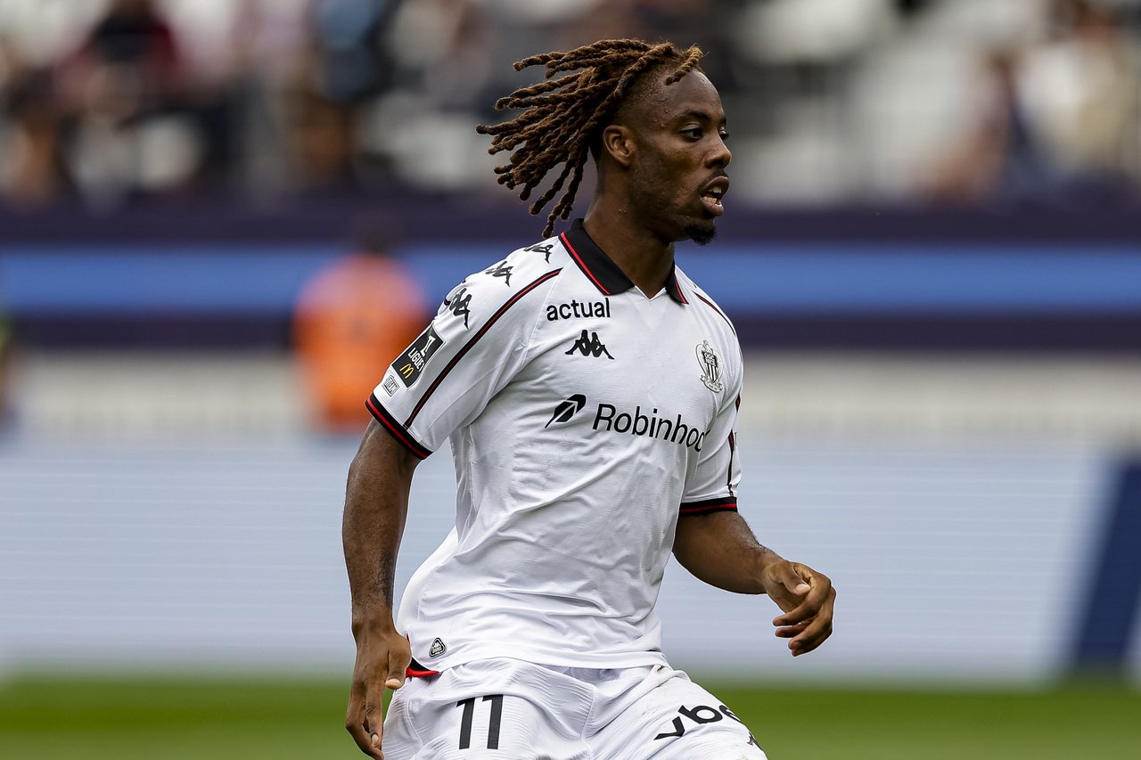 OGC Nice secures first away win of season with 2-1 victory at Brest
