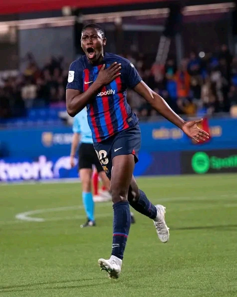 Asisat Oshoala Scores Hat-trick In Barcelona 6-0 Thumping of Tenerife