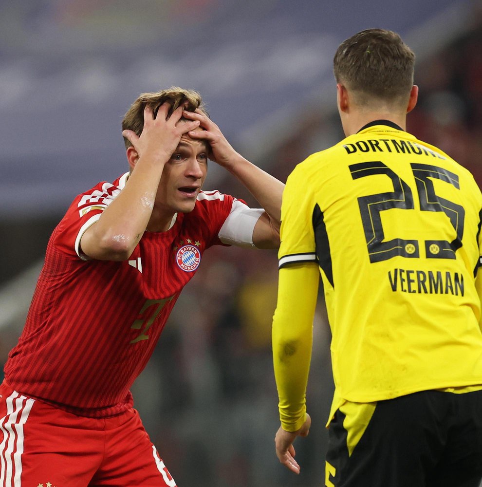 Bayern Munich left to think about what might’ve been after 2-2 draw with Borussia Dortmund