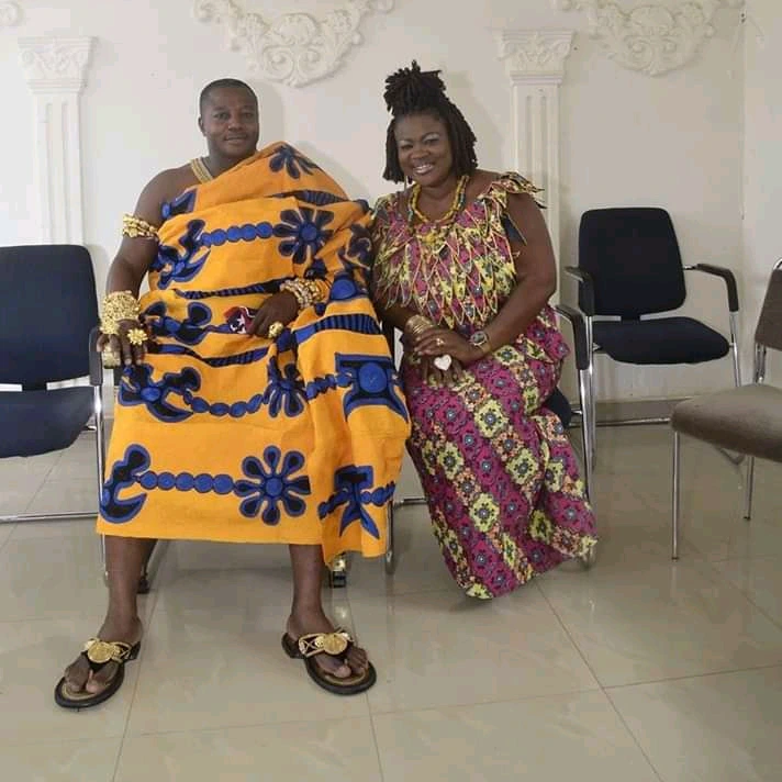 See pictures of Mercy Asiedu's handsome husband who is also a chief.