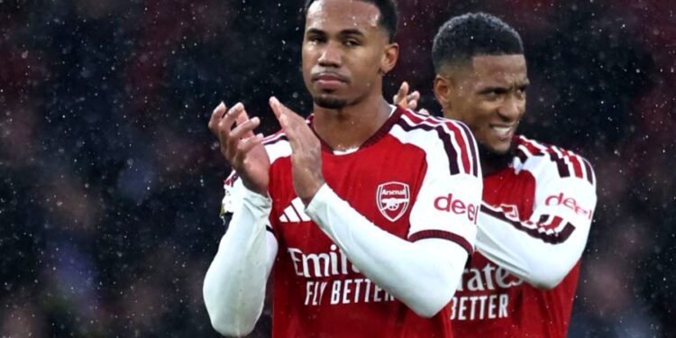 Arteta Reveals Gabriel's Injury Scare After Arsenal's Win Against Everton