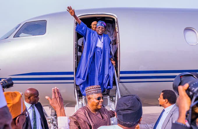 Keyamo Reacts To How Tinubu Was Welcomed At The Airport (Video)