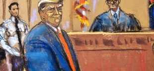 Trump trial sketches show a tearful Hope Hicks, indignant Stormy Daniels and 'Sleepy Don'
