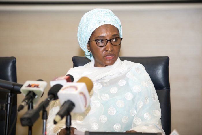 Zainab Ahmed, the Minister of Finance n75 billion