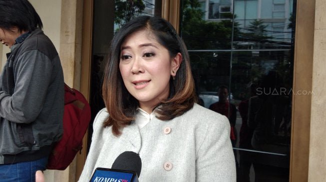 Politikus Partai Golkar, Meutya Hafid. (Suara.com/Ria Rizki)