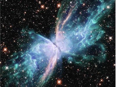  The Butterfly Nebula from Hubble