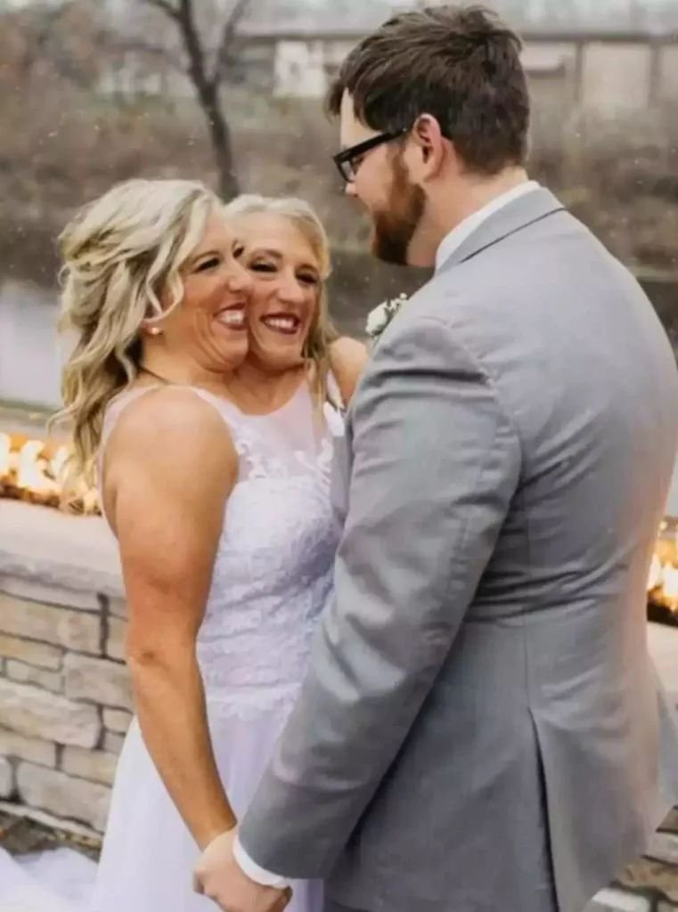 Abby on her wedding day