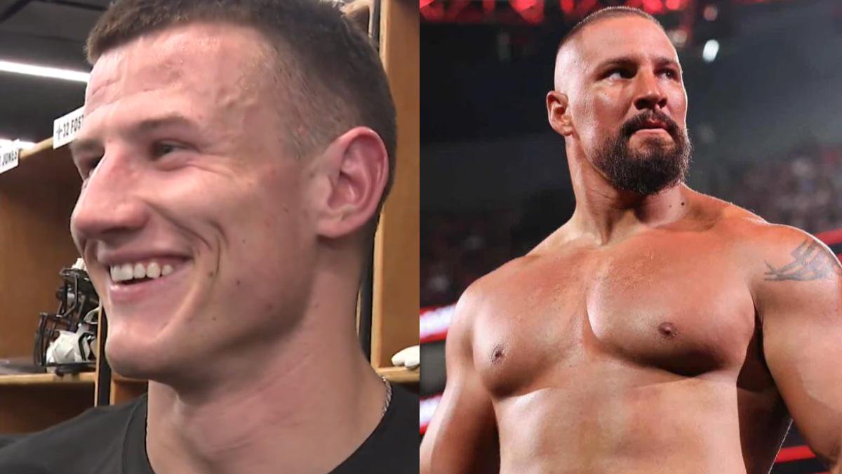 Brock Rechsteiner and WWE star Bron Breakker