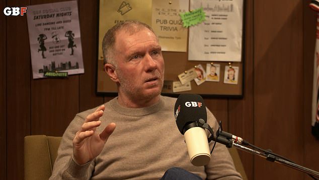 Fernandes, who was dropped by Carrick at the weekend, has been slammed by Scholes for what the United legend called 'unforgivable' comments (Source: GoodBadFootball/YouTube)
