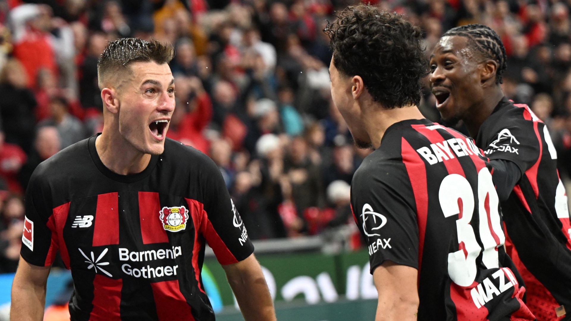 Maza hails Leverkusen record-breaker Schick as fruitful partnership continues