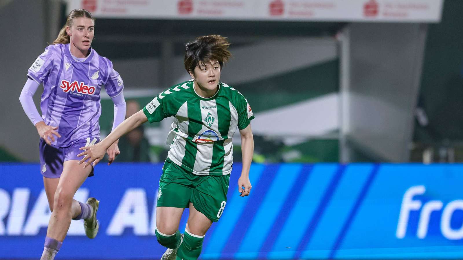 Mei Shimada ist „Werder-Spielerin des Spiels“ gegen die TSG Hoffenheim.