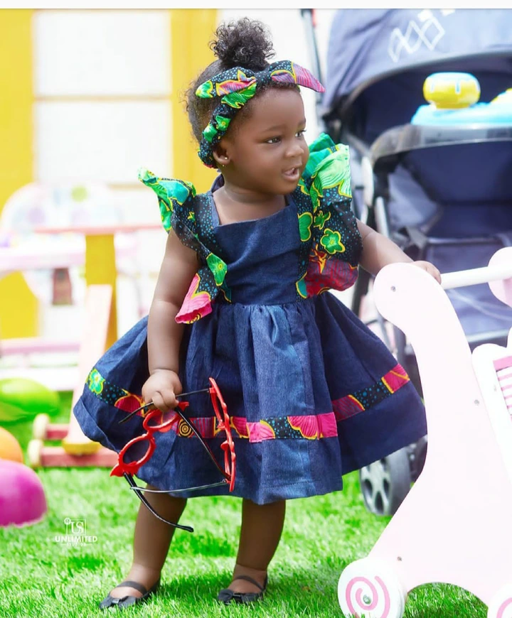 15 photos of Nana Akua Nhyira, the most talked-about celebrity baby in Ghana.