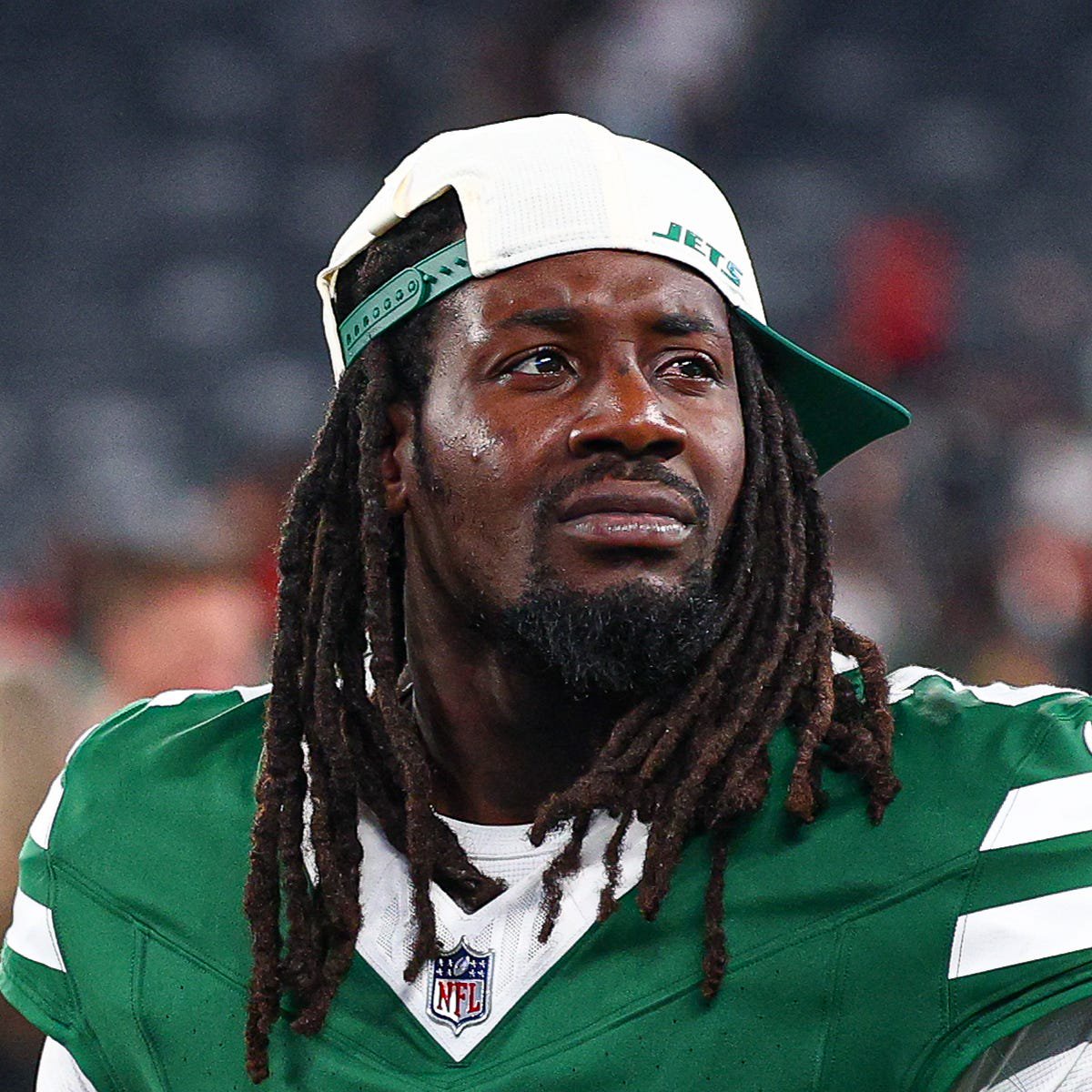 NFL New York Jets defensive back Jarvis Brownlee Jr. Mandatory Credit: Vincent Carchietta-Imagn Images