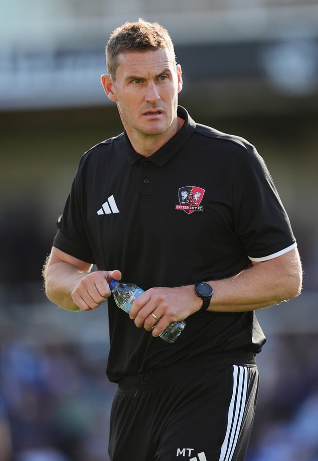 Exeter manager Matt Taylor feels his side are heading in the right direction (Nick Potts/PA)