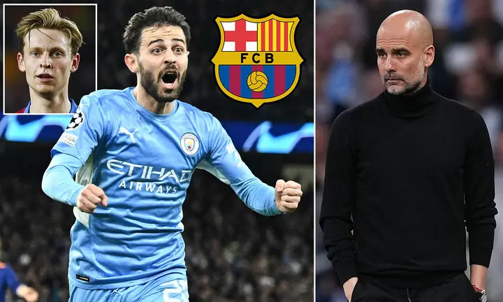 Barcelona are targeting Manchester City midfielder Bernardo Silva | Daily  Mail Online