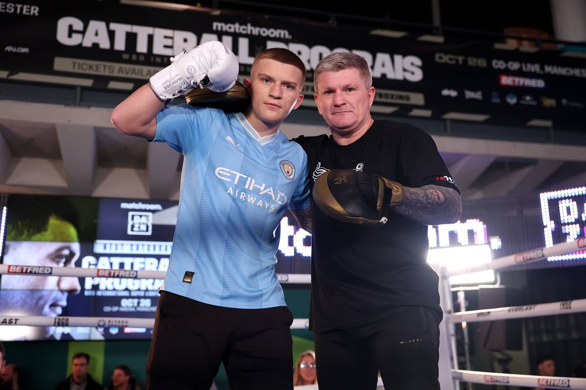 Ricky Hatton and Campbell Hatton