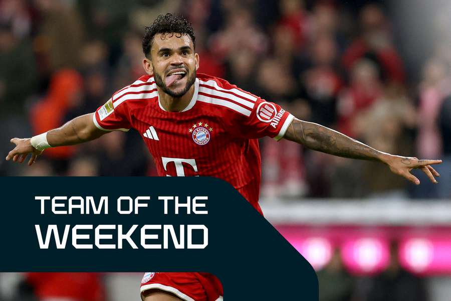 Luis Diaz was the star of the show for Bayern on Saturday