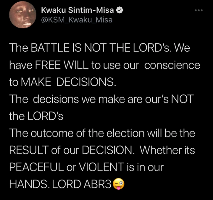 ‘The Battle Is Not The Lord’s, Your Lord Is Tired’- KSM Challenge Akuffo-Addo 1