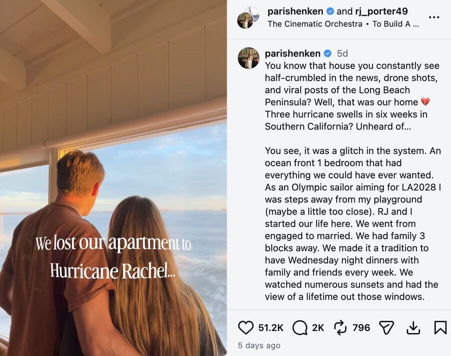 Paris Porter Instagram post